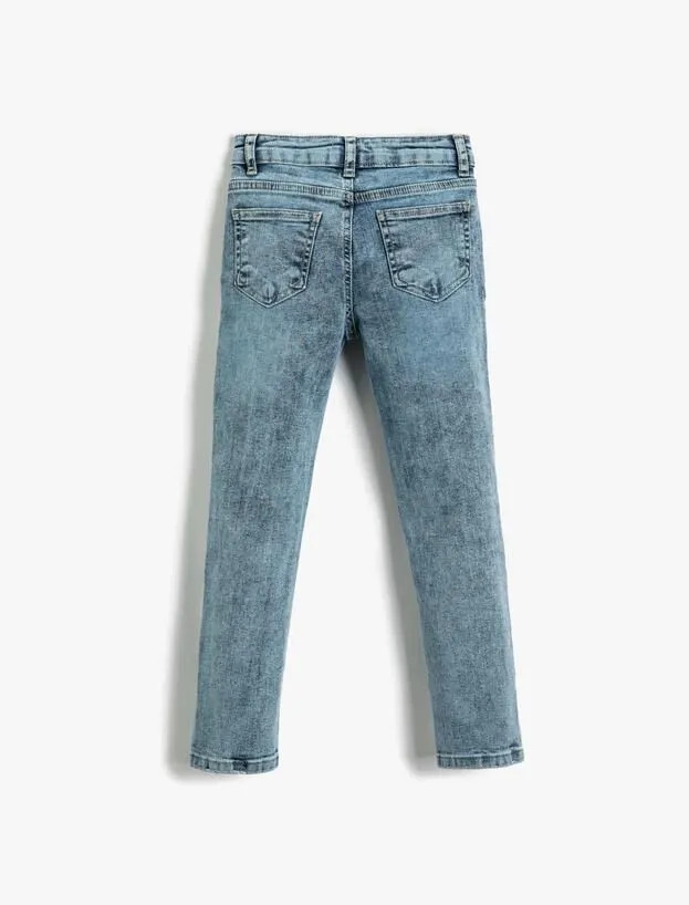 شلوار بچگانه پسرانه کد 3SKB40020TD