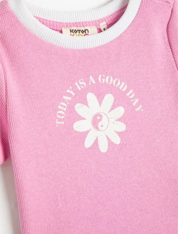 تی شرت آستین کوتاه بچگانه دخترانه کد 3SKG10299AK