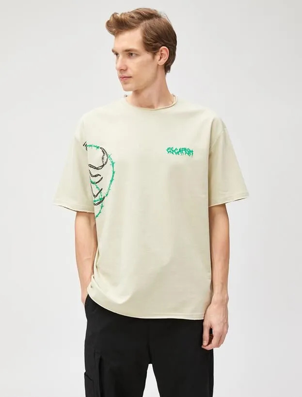 تیشرت آستین کوتاه مردانه کد 3SAM10541HK