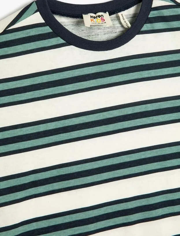 تی شرت آستین کوتاه بچگانه پسرانه کد  3SKB10219TK