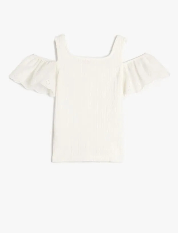 تی شرت آستین کوتاه بچگانه دخترانه کد  3SKG10090AK