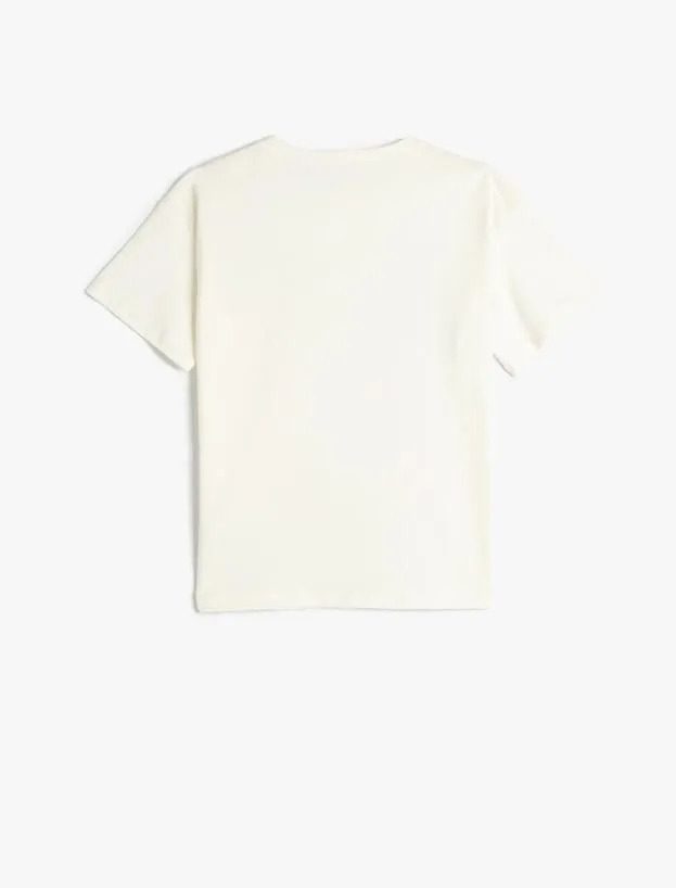 تی شرت آستین کوتاه بچگانه دخترانه کد  3SKG10450AK