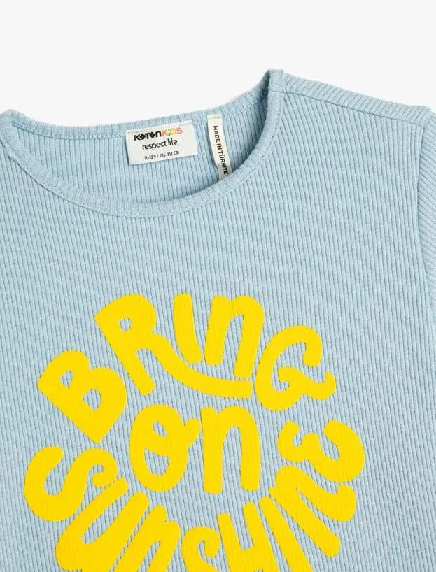 تی شرت آستین کوتاه بچگانه دخترانه کد 3SKG10036AK