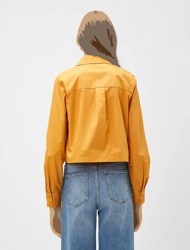 پیراهن آستین بلند زنانه کد 3SAK60034CW