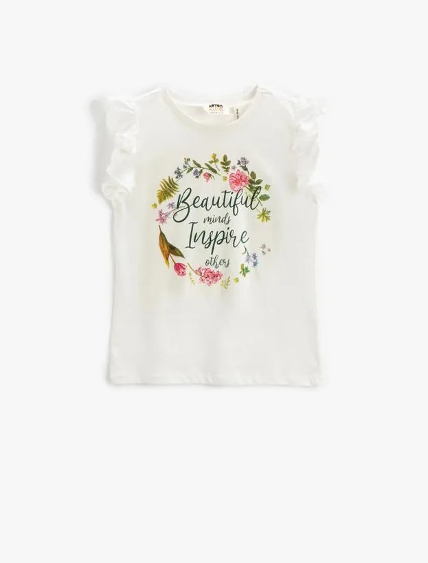 تی شرت آستین کوتاه بچگانه دخترانه کد 3SKG10019AK