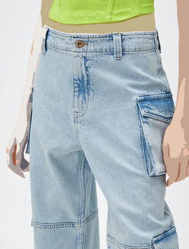 شلوار زنانه کد 3SAL40197MD