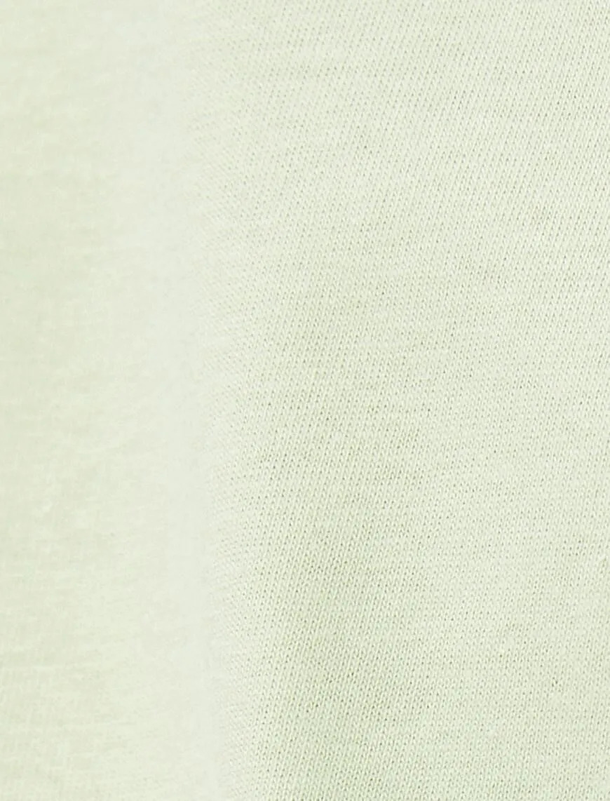 تی شرت آستین کوتاه مردانه کوتون Koton کد 4WAM10087HK