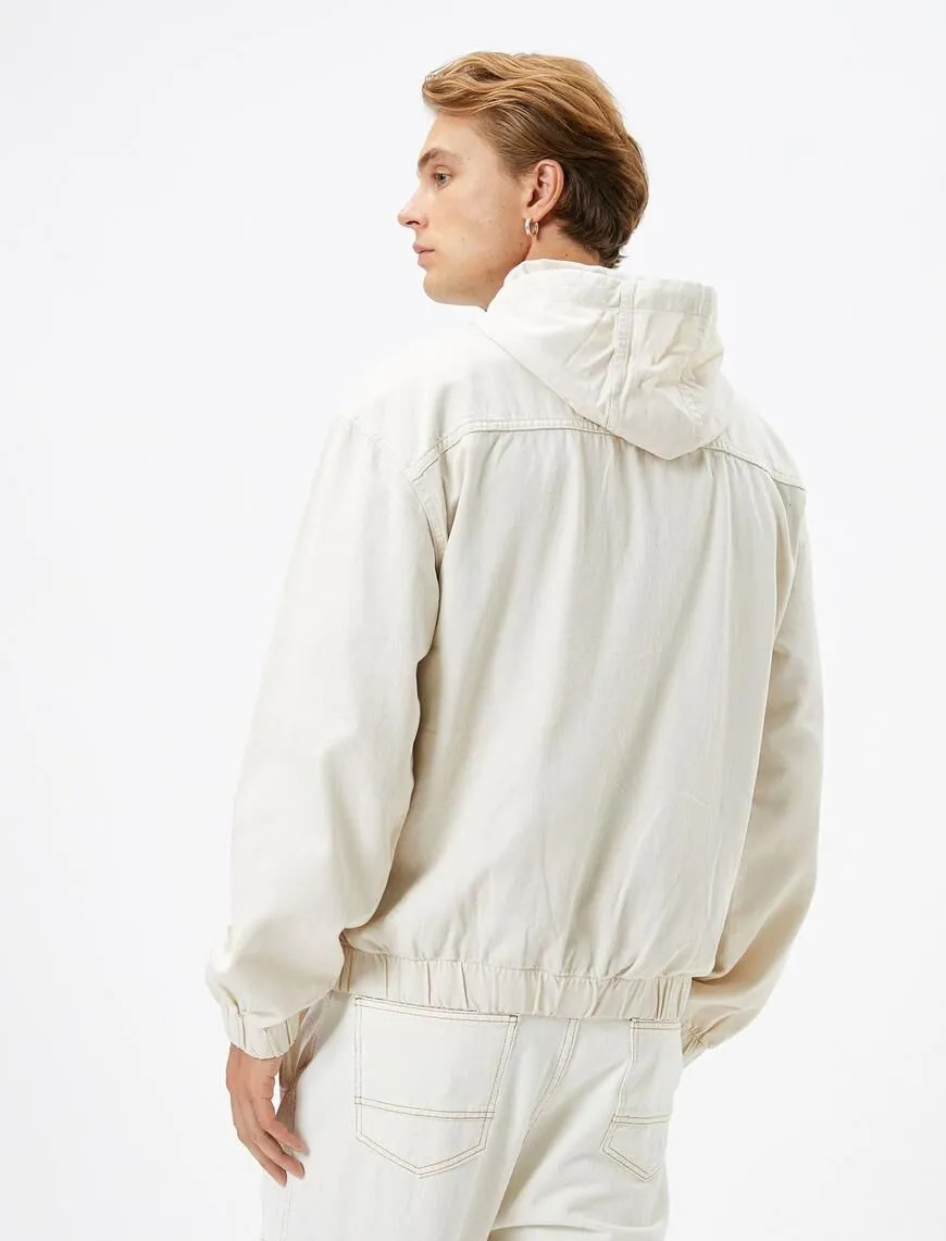 سویشرت کتان مردانه کوتون Koton کد 4WAM50003ND