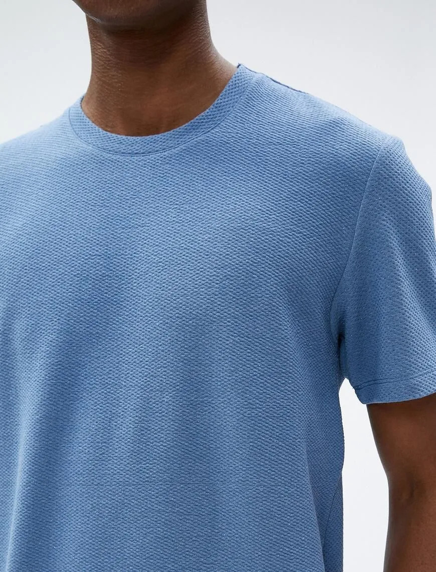 تی شرت آستین کوتاه مردانه کوتون Koton کد 3SAM10979HK