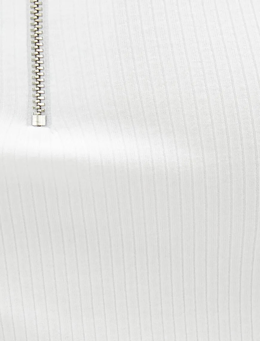 کراپ تیشرت زنانه کوتون Koton کد 3SAK10064EK