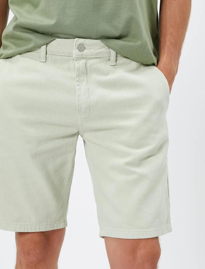 شلوارک جین مردانه کوتون Koton کد 3SAM40342HW