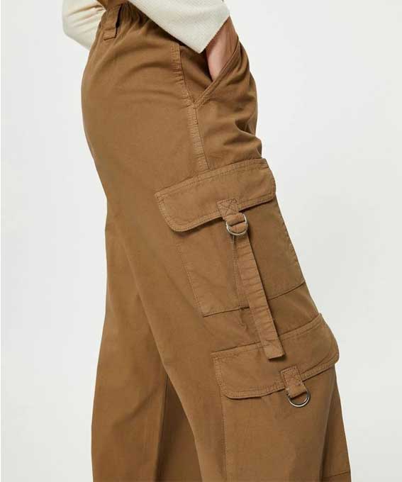 شلوار کارگو زنانه کوتون Koton کد 4WAL40120MW