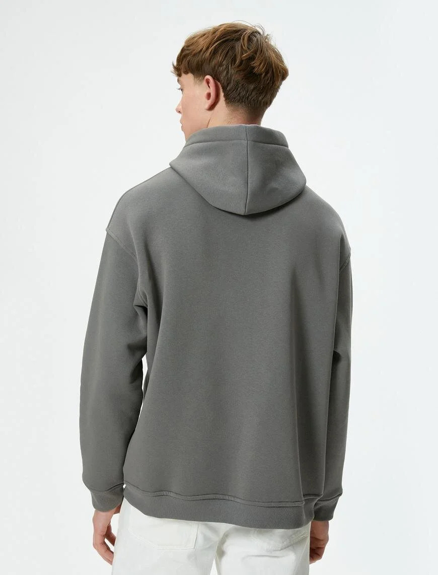 هودی اورسایز مردانه کوتون Koton کد 4WAM70366MK