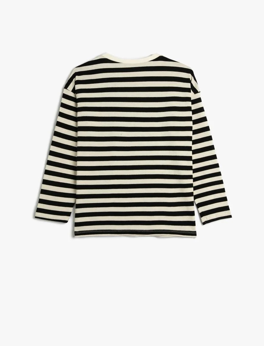 تیشرت اور سایز دخترانه کوتون Koton کد 4WKG10293AK