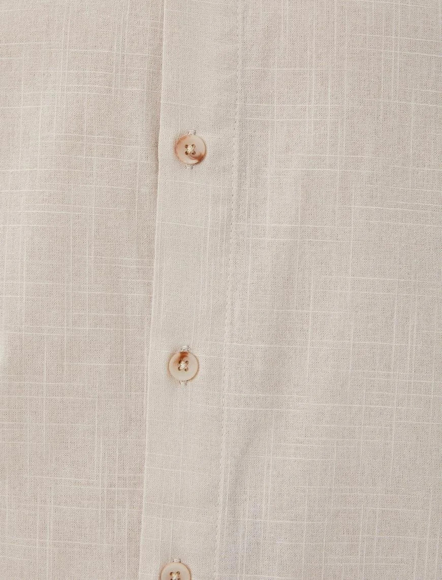 پیراهن آستین کوتاه مردانه کوتون Koton کد 4SAM60001HW