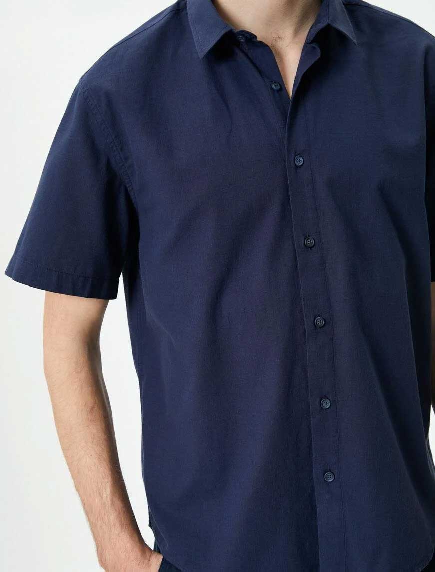 پیراهن آستین کوتاه مردانه کوتون Koton کد 4SAM60001HW