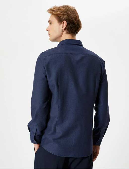 پیراهن اسلیم فیت مردانه کوتون Koton کد 4SAM60007HW