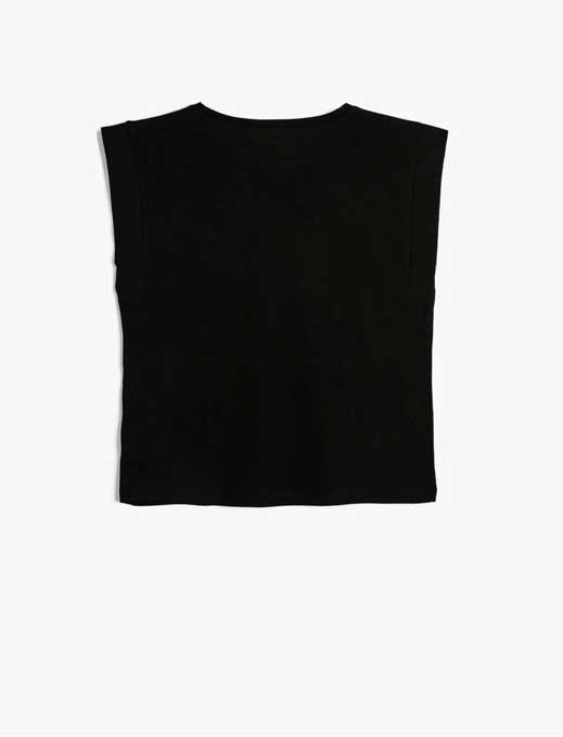 تیشرت بدون آستین  دخترانه کوتون Koton کد 4SKG10106AK