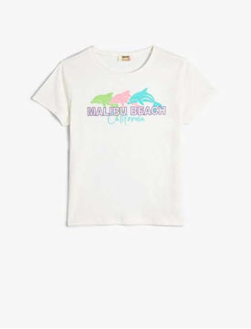 تیشرت  دخترانه کوتون Koton کد 4SKG10114AK