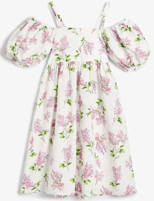 پیراهن میدی دخترانه کوتون Koton کد 4SKG80043AW