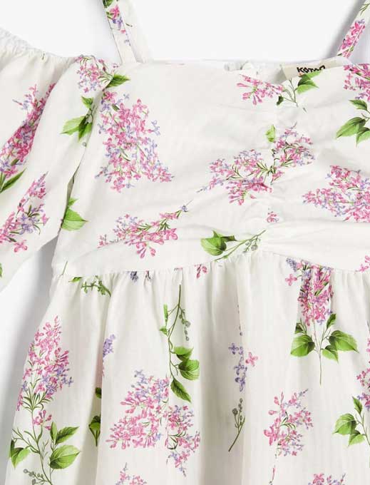 پیراهن میدی دخترانه کوتون Koton کد 4SKG80043AW