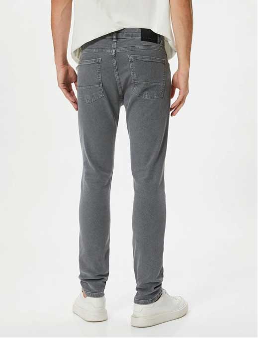 شلوار جین اسکینی فیت مایکل مردانه کوتون Koton کد 4SAM40017ND