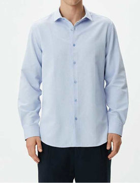 پیراهن کلاسیک مردانه کوتون Koton کد 4SAM60019HW