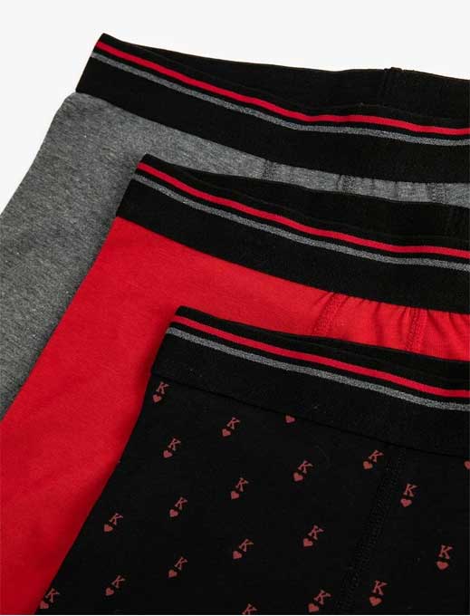 ست شورت باکسر مردانه کوتون Koton کد 4SLM90003MK