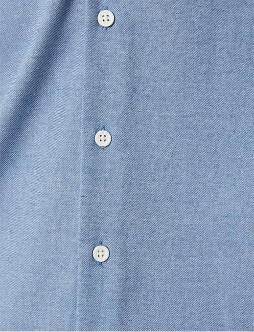 پیراهن مردانه اسلیم فیت مردانه کوتون Koton کد 4SAM60023HW