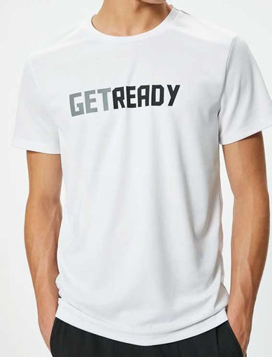 تیشرت نخی طرح دار مردانه کوتون Koton کد 4SAM10066NK