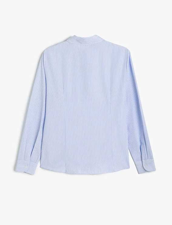 شومیزراه راه آبی زنانه کوتون Koton کد 5WAK60012UW