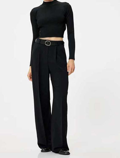 کراپ بافت  کبریتی  زنانه کوتون Koton کد 5WAK90258HT