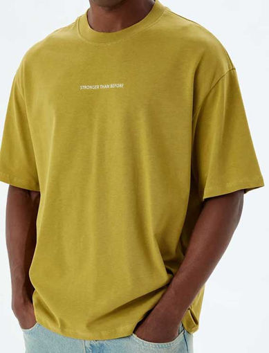 تیشرت  طرح دار مردانه کوتون Koton کد 5WAM10190HK