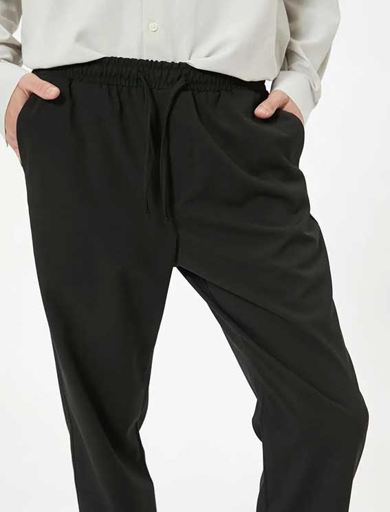 شلوار اسلیم فیت مشکی مردانه کوتون Koton کد 5WAM40001HW