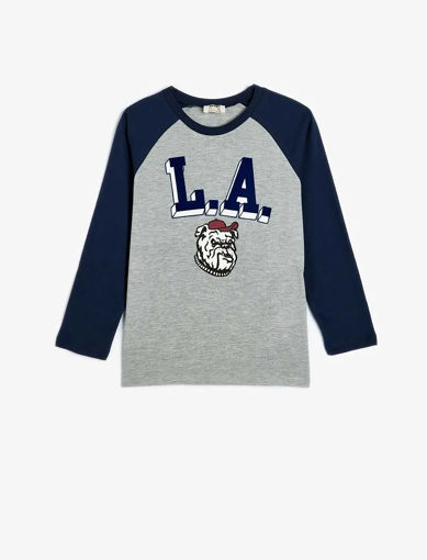 بلوز آستین بلند طرحدار پسرانه کوتون Koton کد 5WKB10044TK