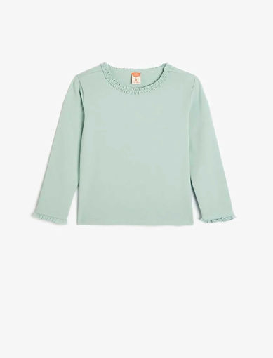 بلوز آستین بلند نوزاد دختر کوتون Koton کد 5WMG10003AK