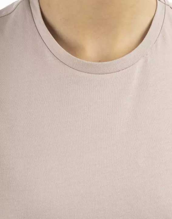 تی شرت آستین کوتاه بیسیک زنانه کوتون Koton کد 4SAK63W014T	