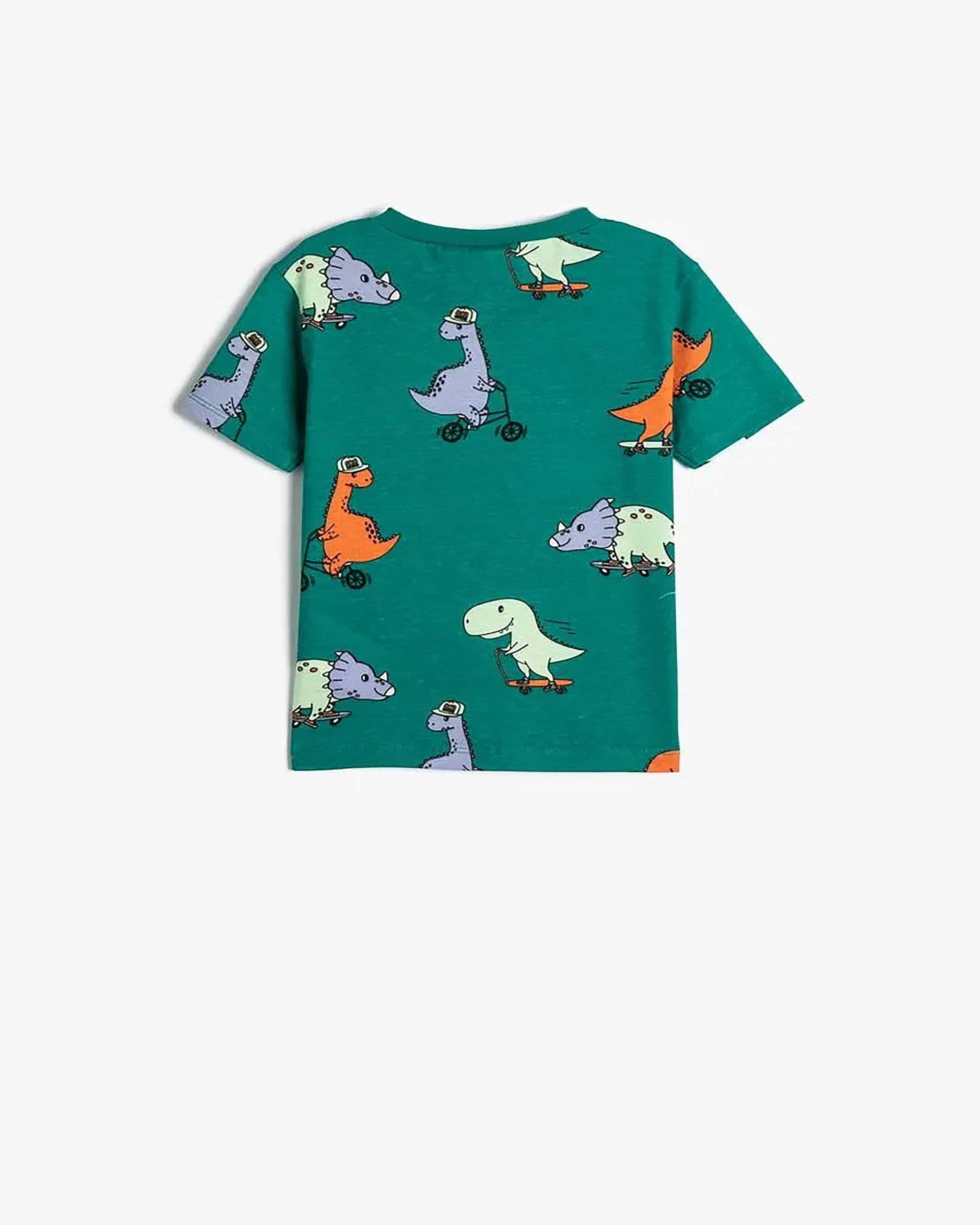 تیشرت طرح دار نوزاد پسر کوتون Koton کد 4SMB10076TK