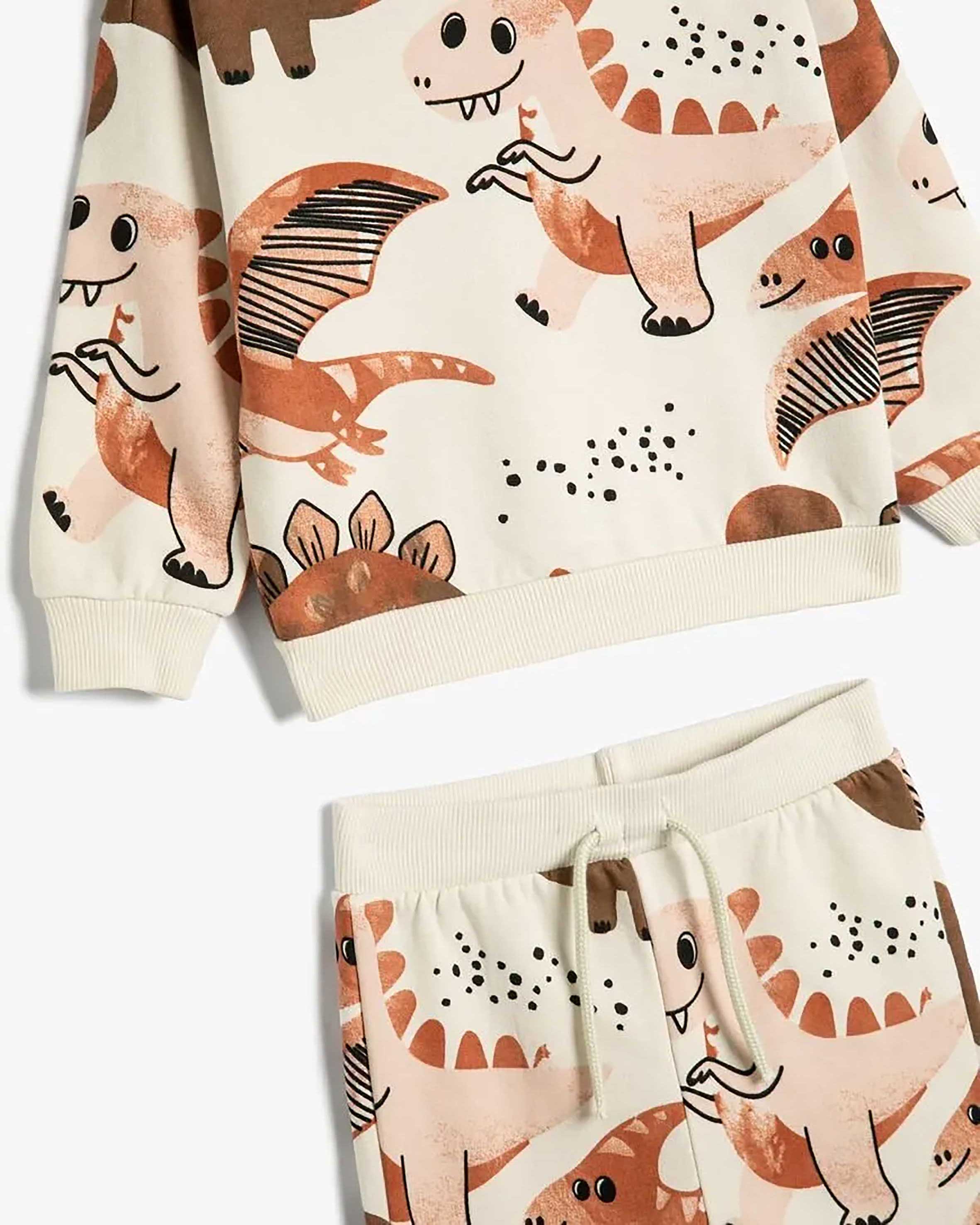 ست راحتی طرح دار پسرانه کوتون Koton کد 4SMB10081TK