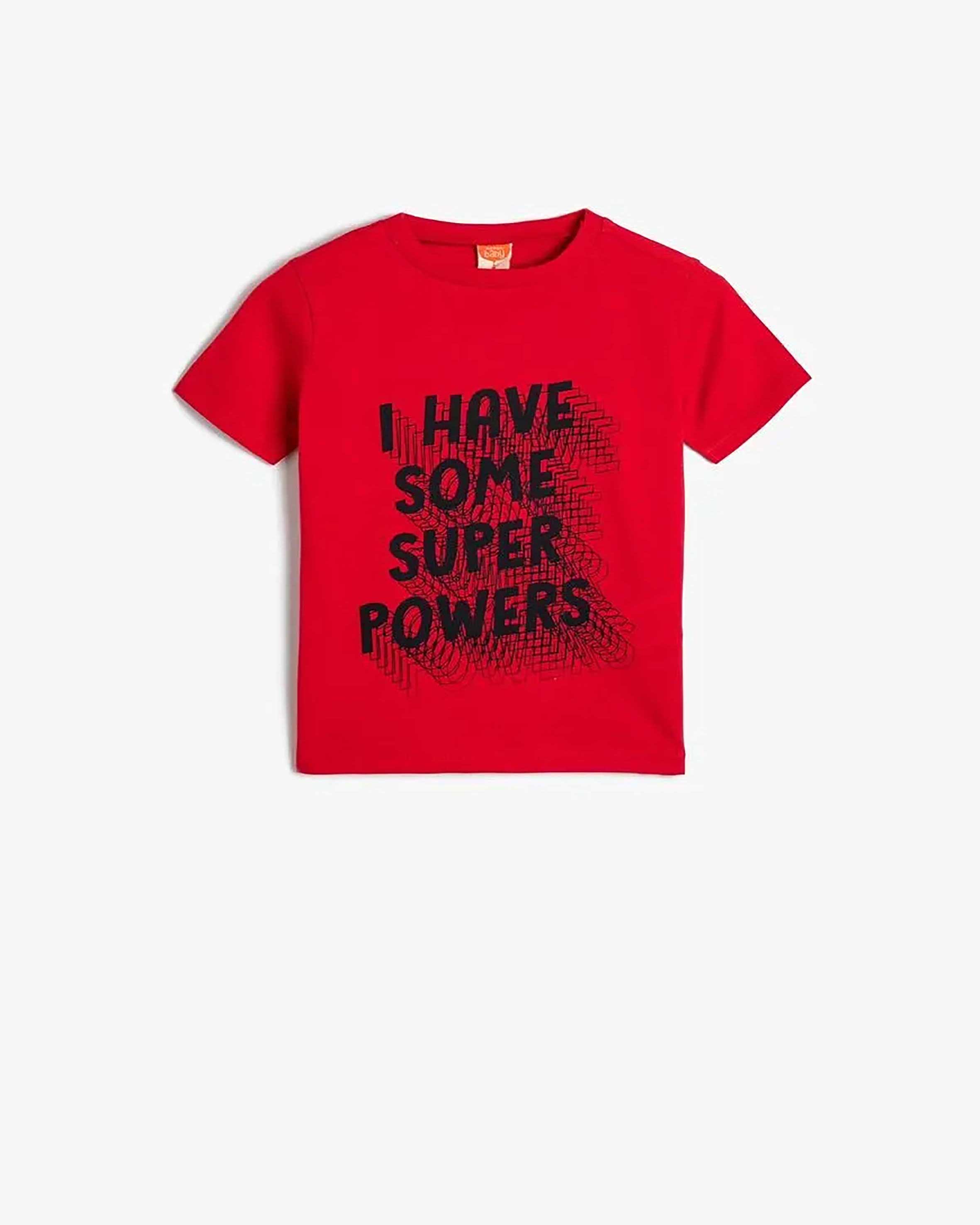 تیشرت طرح دار نوزاد پسر کوتون Koton کد 4SMB10181TK