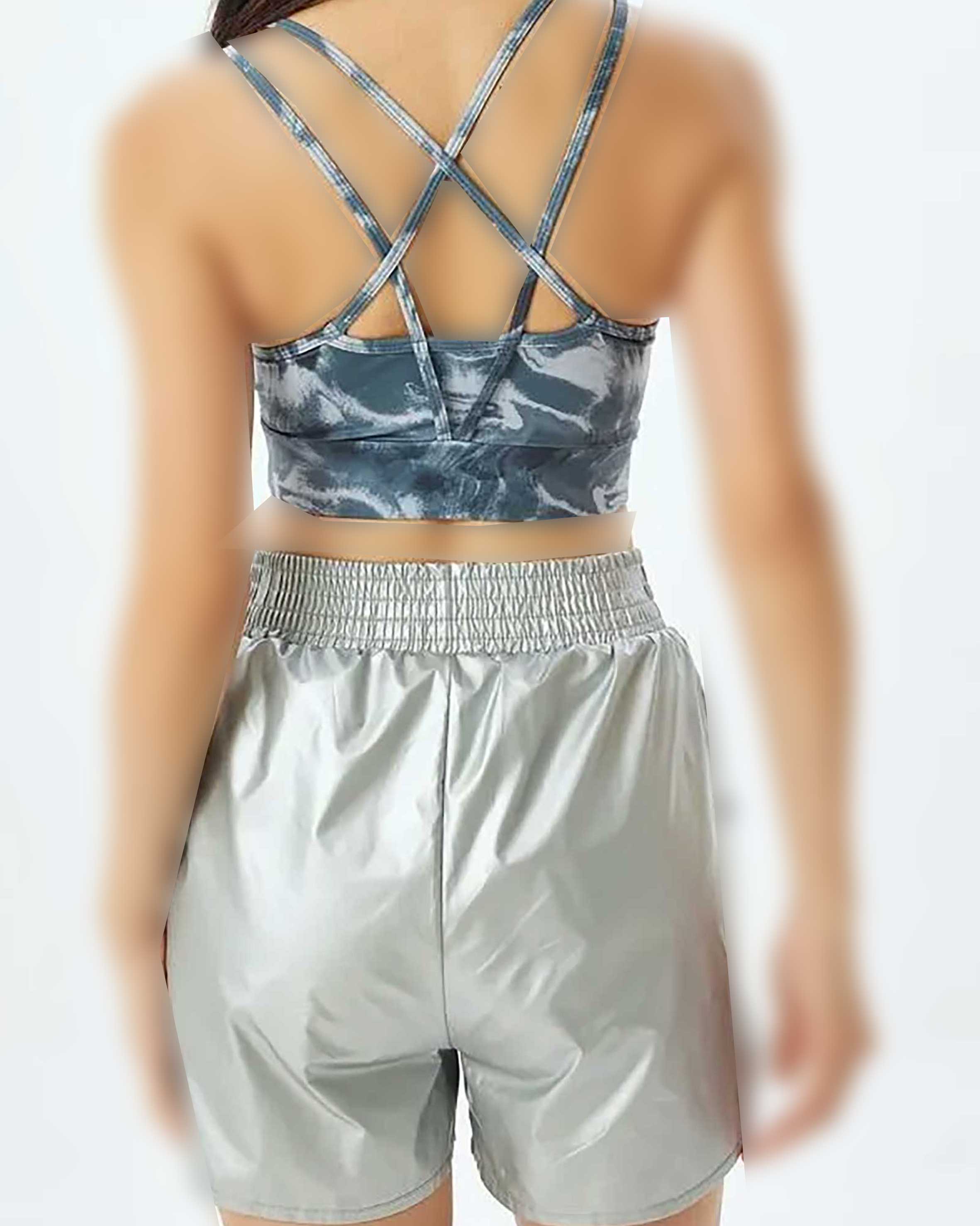 نیم تنه ورزشی طرحدار  زنانه کوتون Koton کد 5WAK30052NK