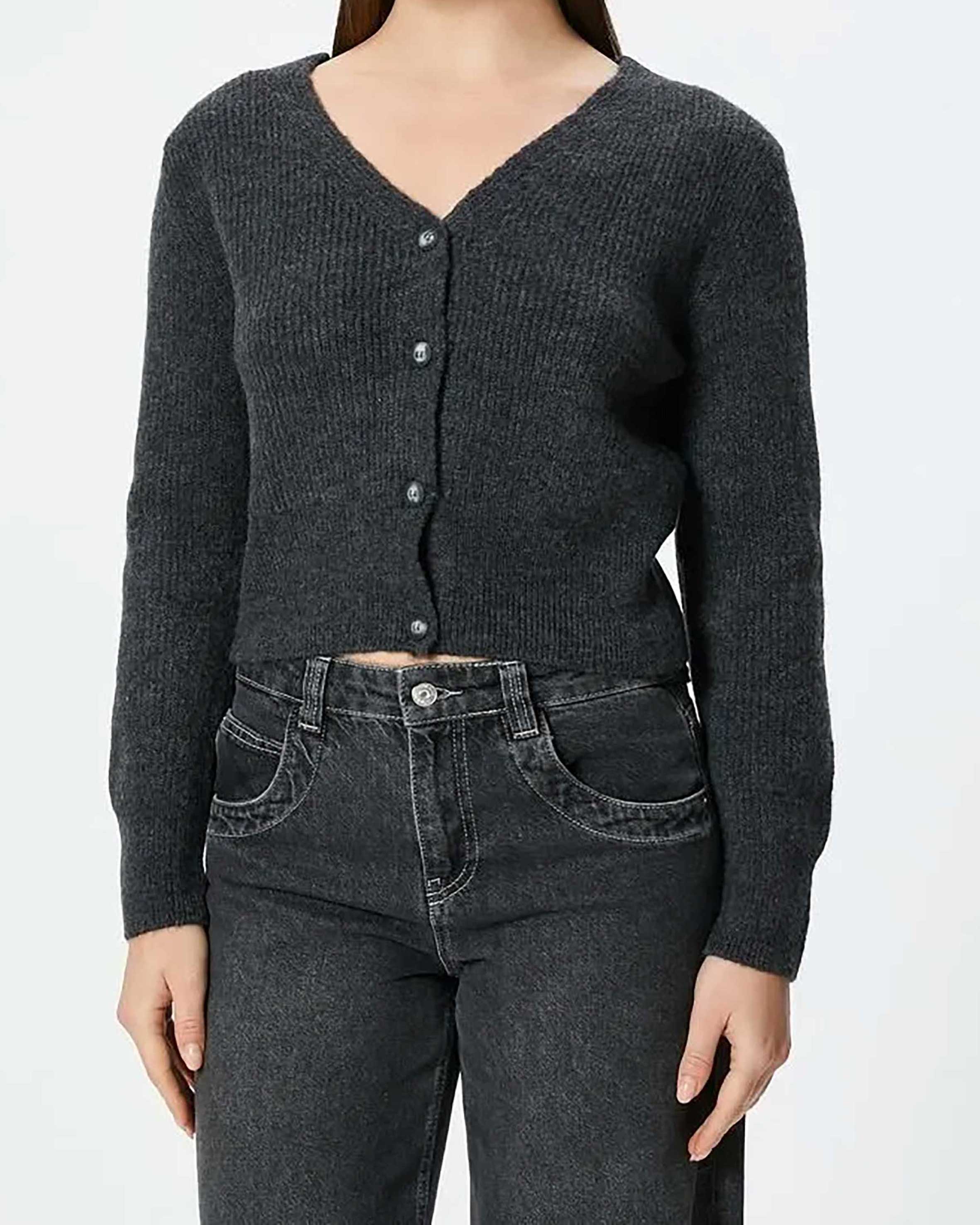 ژاکت بافت زنانه کوتون Koton کد 5WAK90044HT