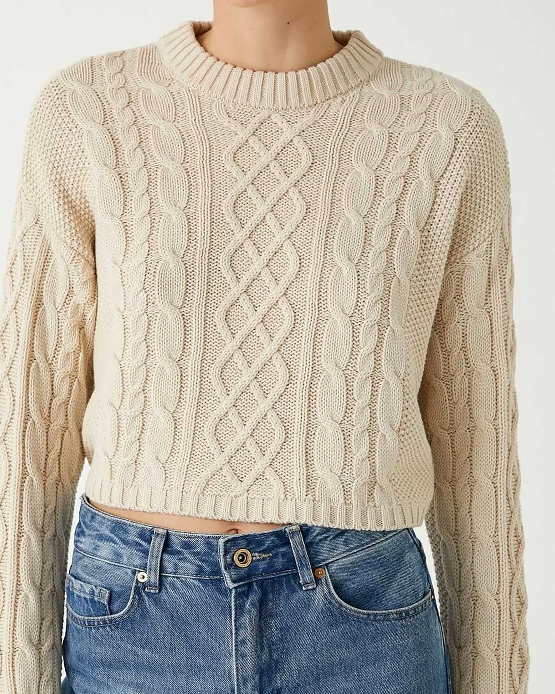 بافت طرحدار زنانه کوتون Koton کد 5WAK90182HT