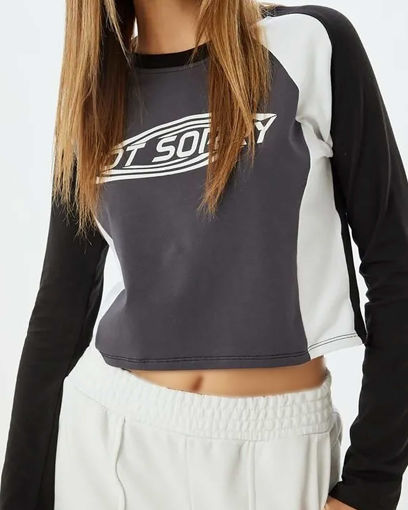 تی شرت آستین بلند زنانه کوتون Koton کد 5WAL10601IK