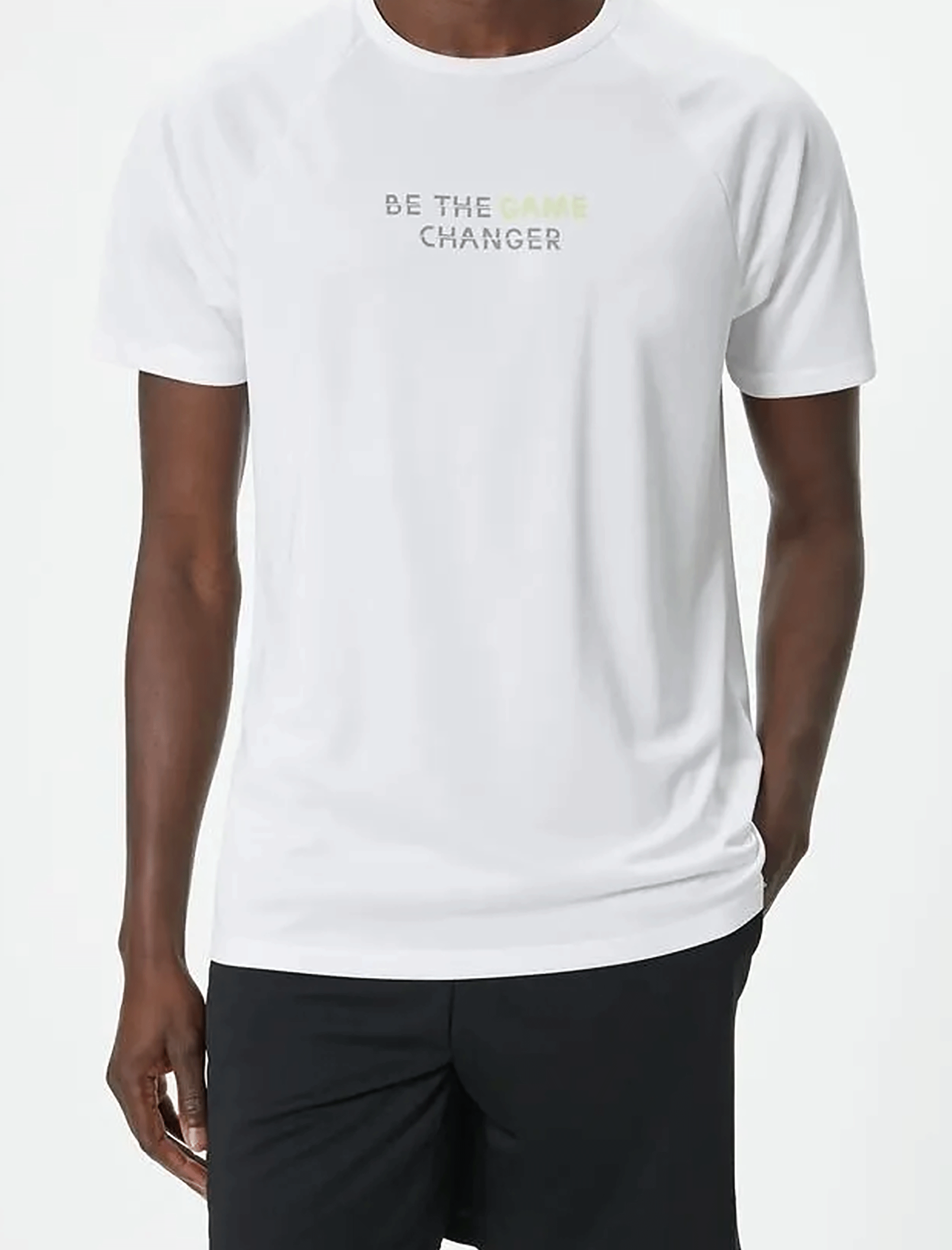 تیشرت طرح دار مردانه کوتون Koton کد 4SAM10012NK