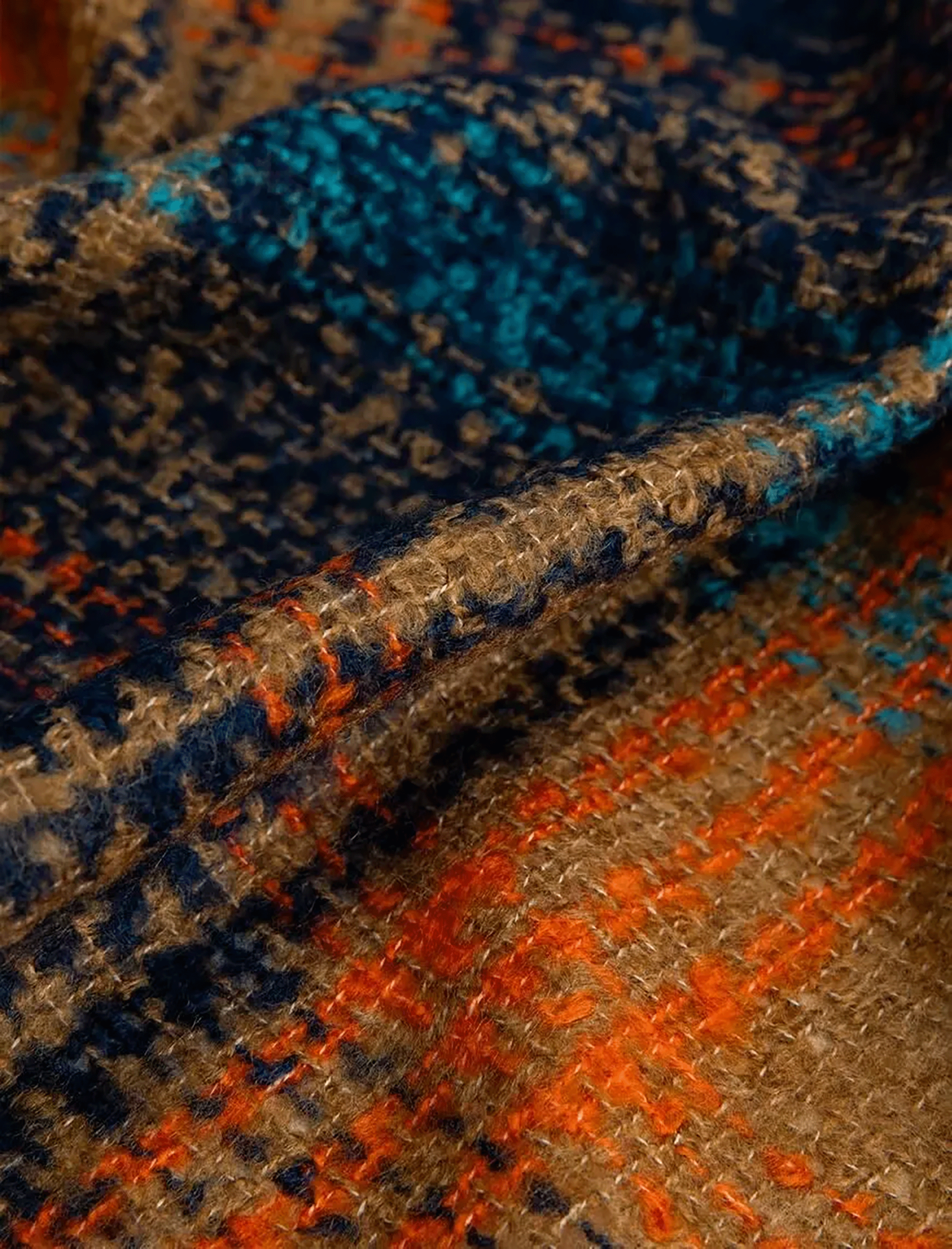 شال گردن چهارخانه زنانه کوتون Koton کد 5WAK50062AA