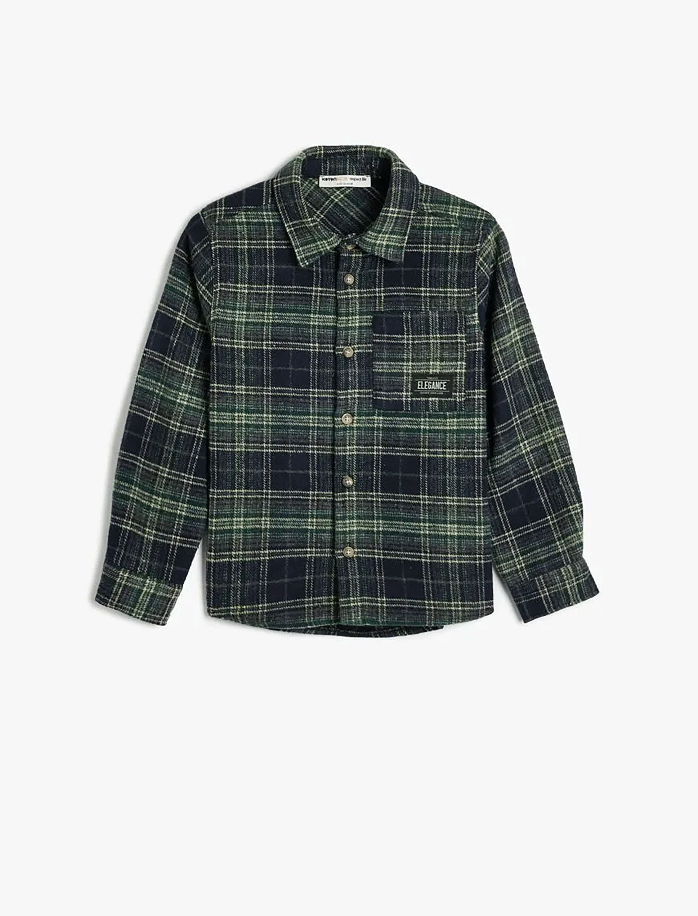 پیراهن چهارخانه پسرانه کوتون Koton کد 5WKB60054TW