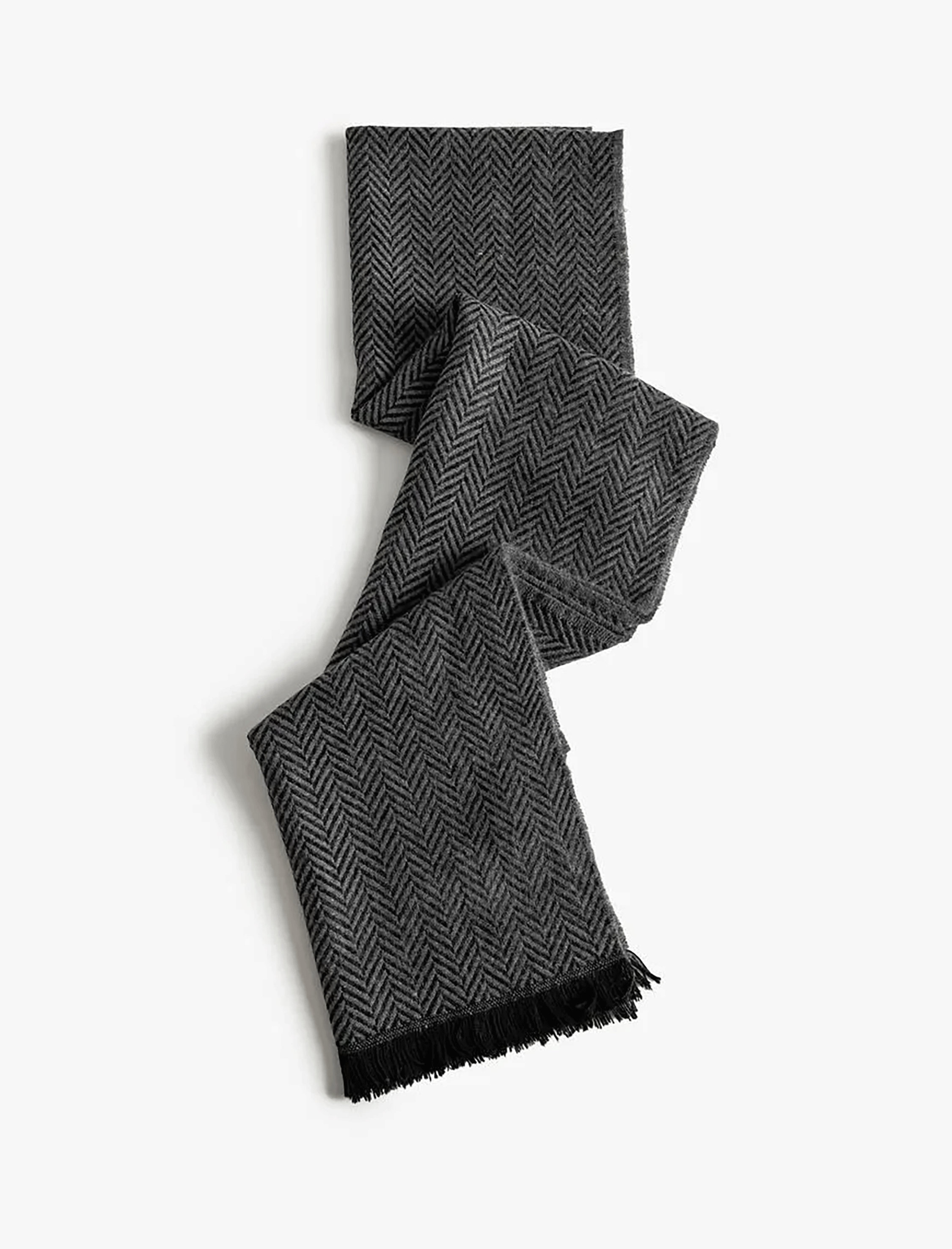 شال گردن طرح دار مردانه کوتون Koton کد 5WAM50036AA