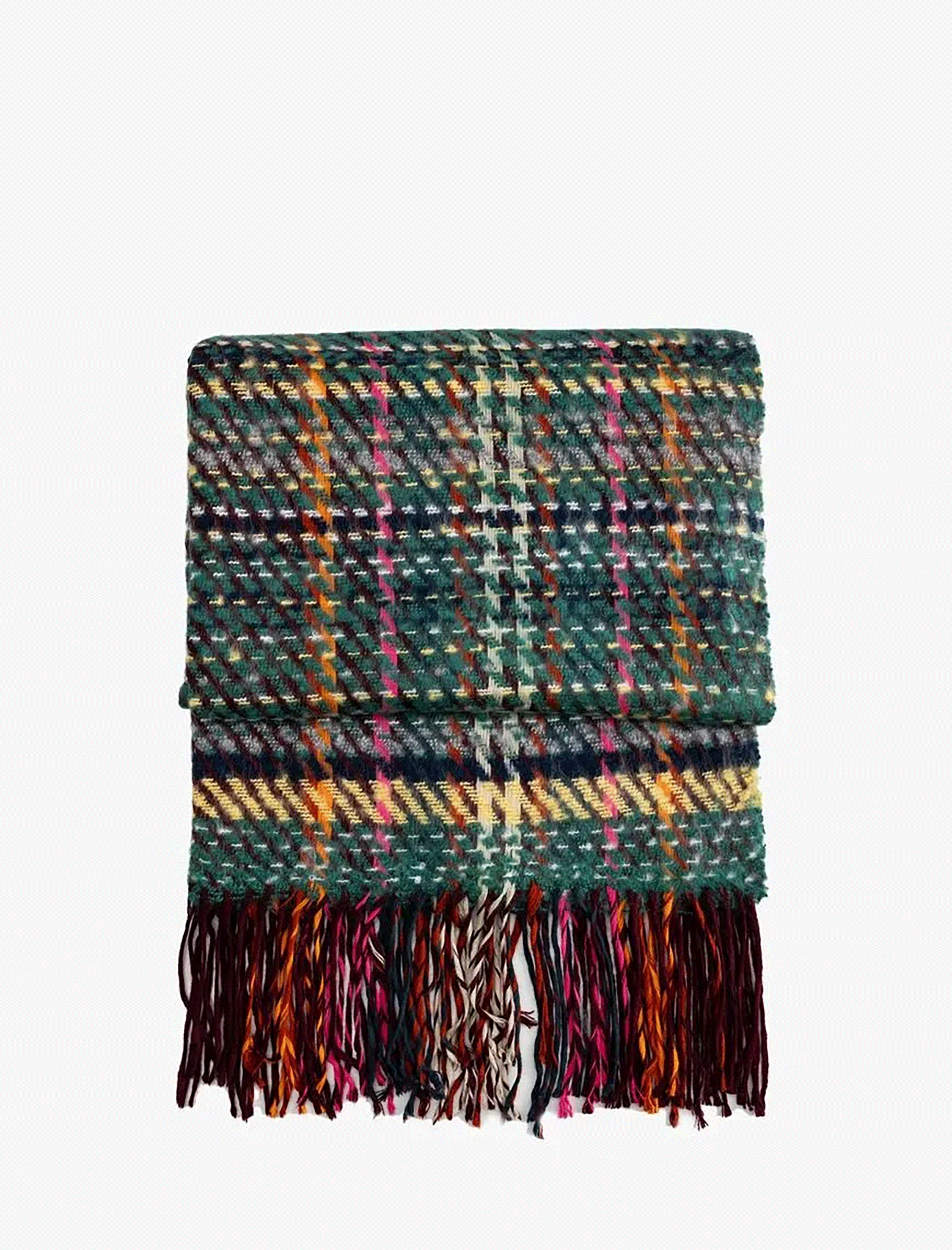 شال گردن چهارخانه زنانه کوتون Koton کد 5WAK50077AA