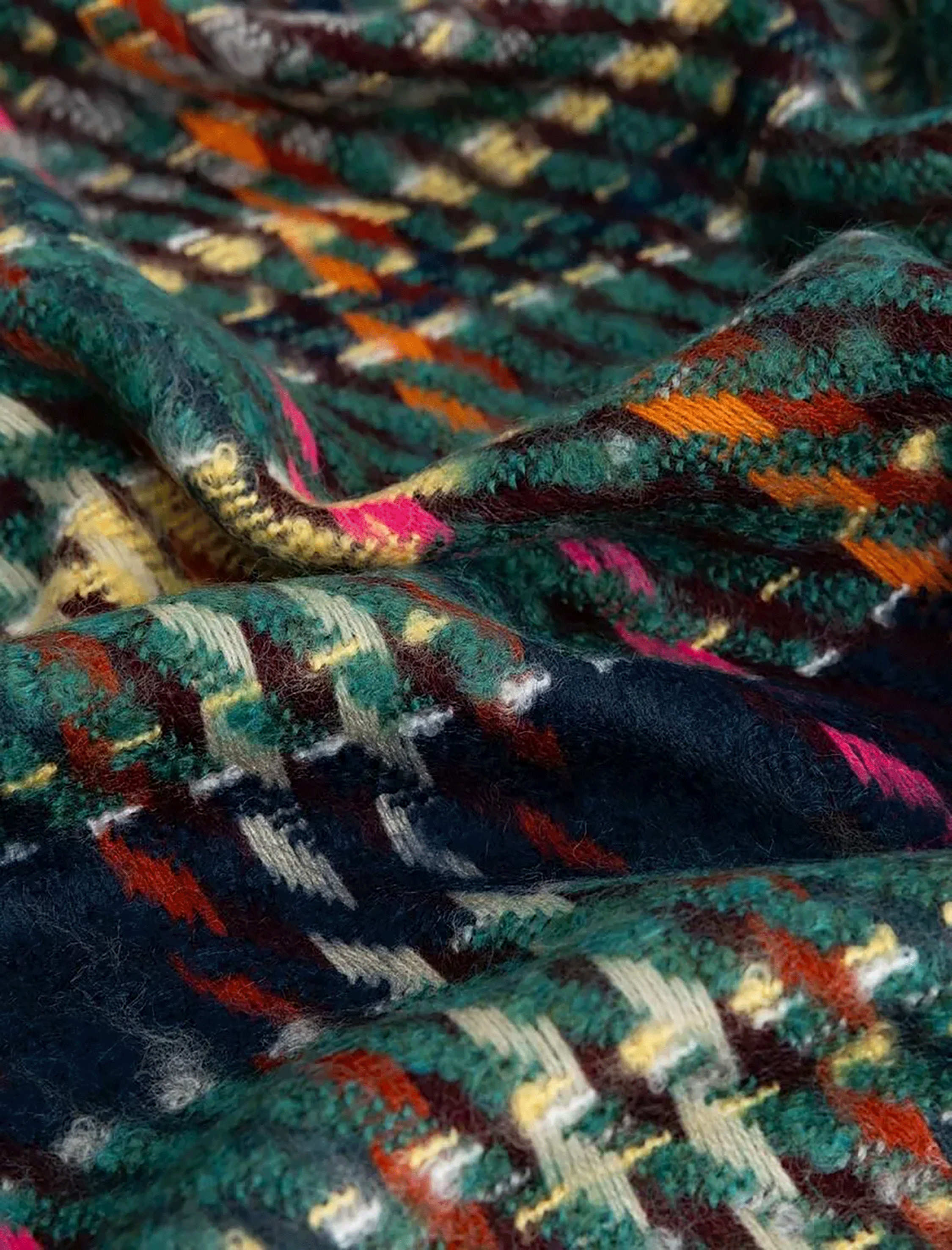 شال گردن چهارخانه زنانه کوتون Koton کد 5WAK50077AA